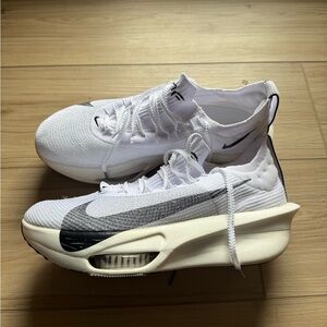 Nike Men's AlphaFly 3 - Obsidian White and Black Running Shoes, Size 11